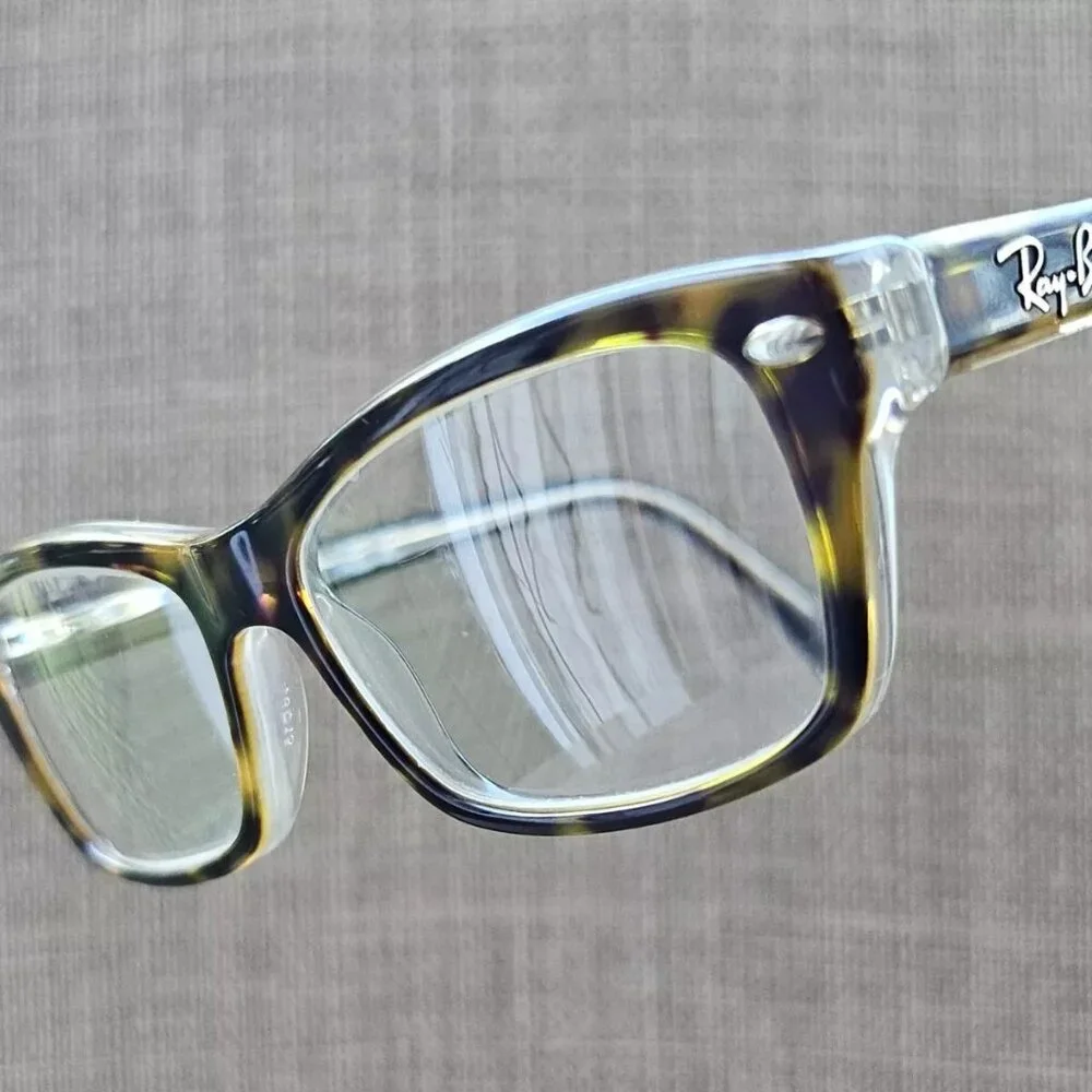Ray-Ban Eyeglasses Youth Kid Glasses Frame Brown Tortoise RB1550 3602 46[]16 125